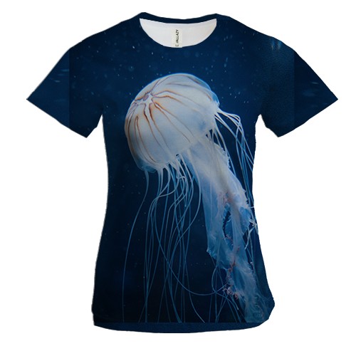 Жіноча 3D футболка Медуза