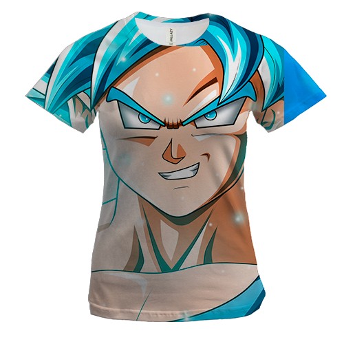 Жіноча 3D футболка Dragon Ball