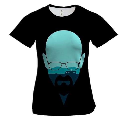 Женская 3D футболка Breaking bad.