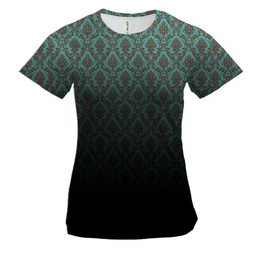 Жіноча 3D футболка Химерний візерунок патерн