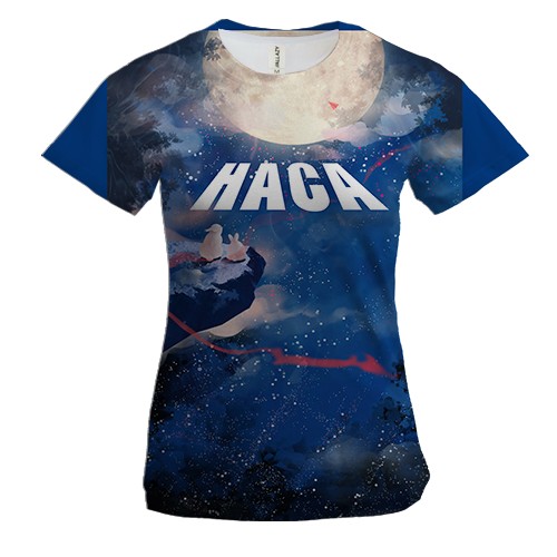 Жіноча 3D футболка НАСА