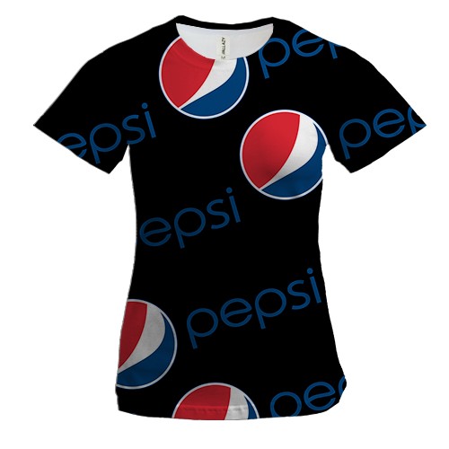 Жіноча 3D футболка Pepci pattern