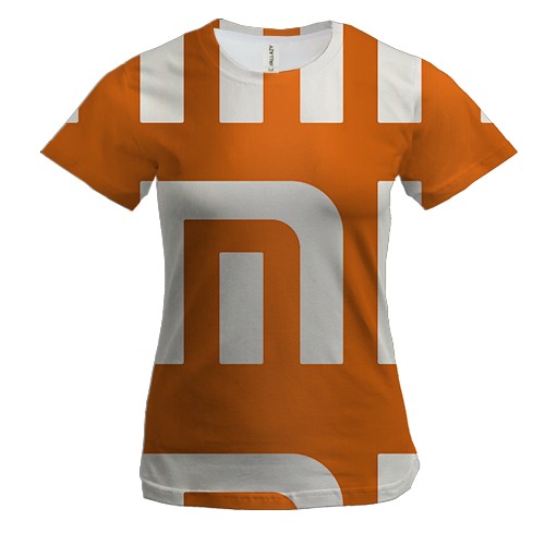 Жіноча 3D футболка Mi pattern