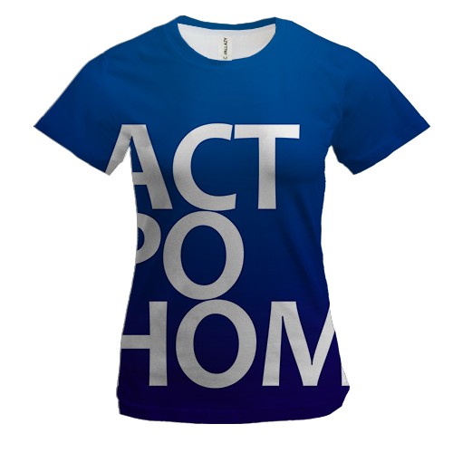 Жіноча 3D футболка АСТРОНОМ