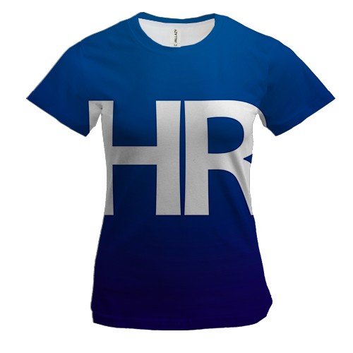 Жіноча 3D футболка HR