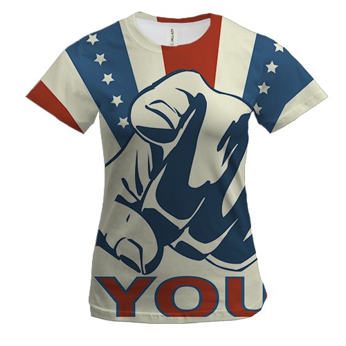 Жіноча 3D футболка You