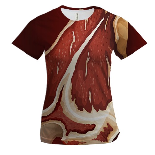 Жіноча 3D футболка з м