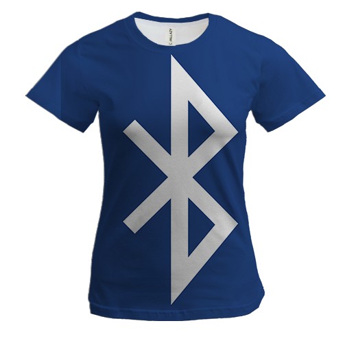 Женская 3D футболка с Bluetooth