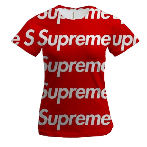 Жіноча 3D футболка Supreme