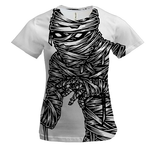 Жіноча 3D футболка з мумією