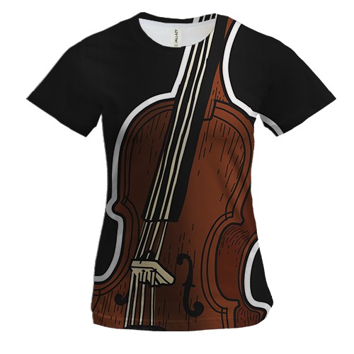 Жіноча 3D футболка String