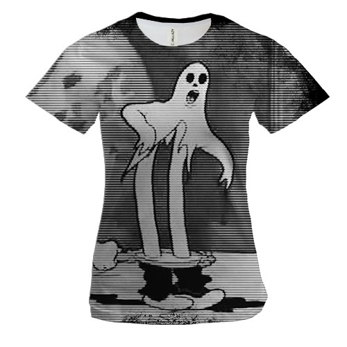 Женская 3D футболка с GHOSTEMANE - MERCURY