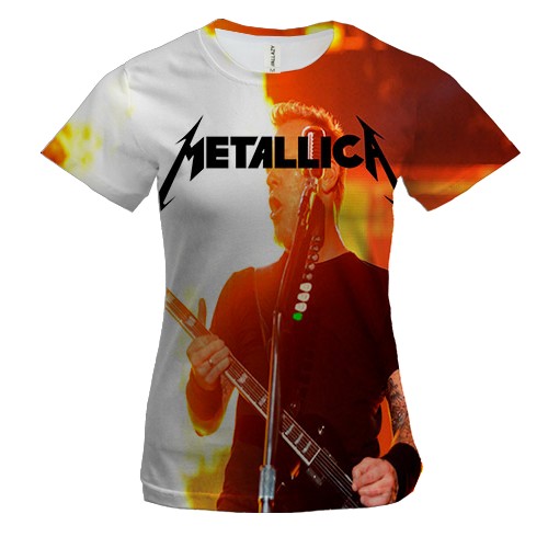 Жіноча 3D футболка Metallica (2)