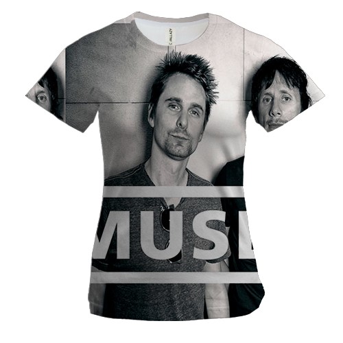 Женская 3D футболка Muse