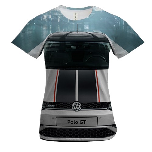 Жіноча 3D футболка Volkswagen Polo GT