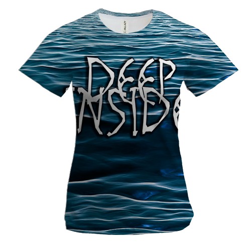Жіноча 3D футболка Deep Inside