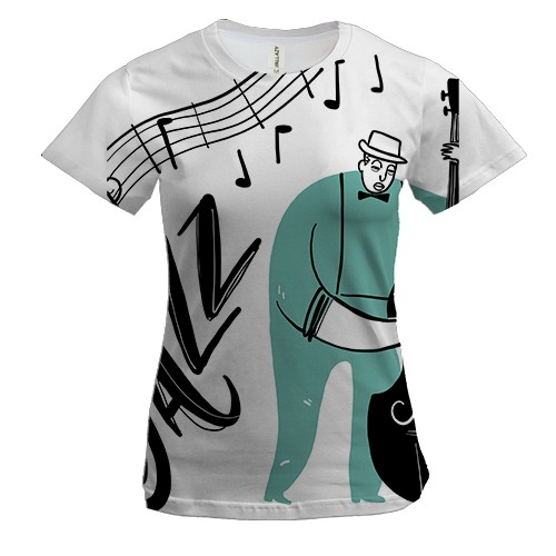 Жіноча 3D футболка Juzz