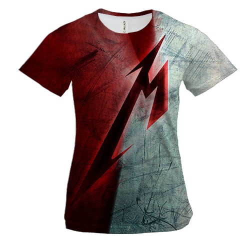 Жіноча 3D футболка Metallica