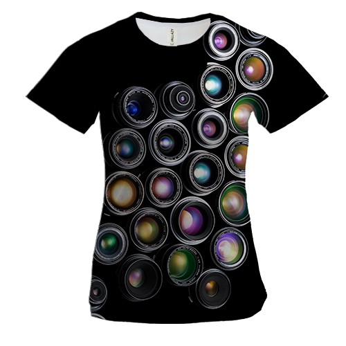 Жіноча 3D футболка з об