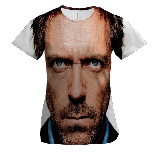 Жіноча 3D футболка з Доктором Хаусом