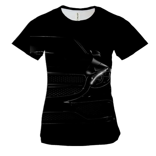 Жіноча 3D футболка Mercedes-Benz E-Class