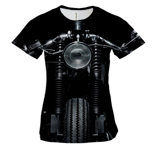 Женская 3D футболка с мотоциклом (Sons of Anarchy)