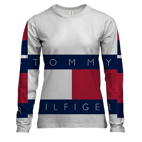 Жіночий 3D лонгслів Tommy Hilfiger