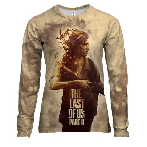 Жіночий 3D лонгслів The last of us 2