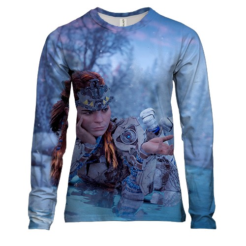 Жіночий 3D лонгслів Aloy - Horizon Forbidden West