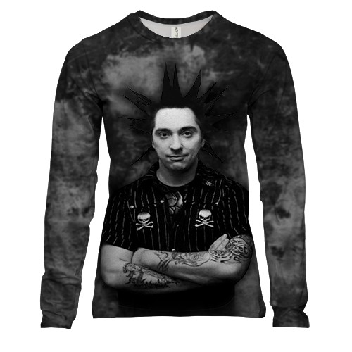 Женский 3D лонгслив Король и Шут (Горшок)