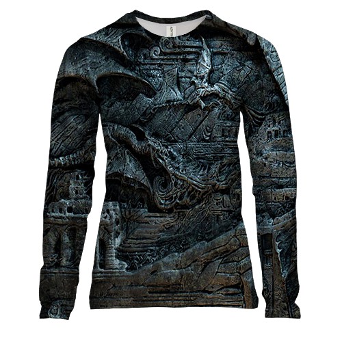 Женский 3D лонгслив The Elder Scrolls V: Skyrim