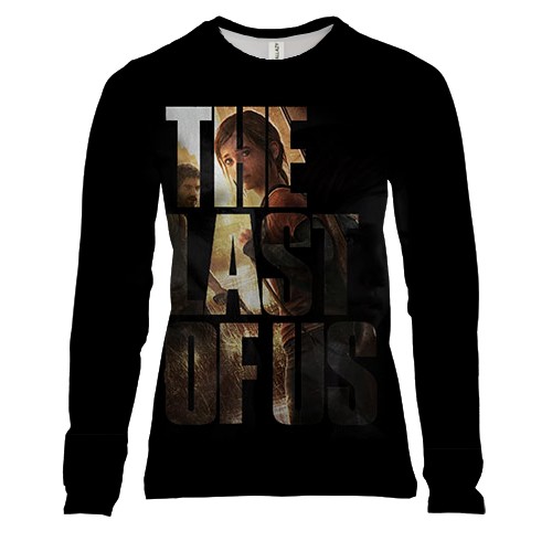 Женский 3D лонгслив The last of us