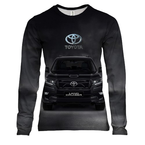 Женский 3D лонгслив Toyota Prado