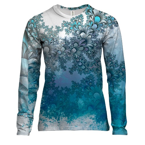 Женский 3D лонгслив Abstraction. 1