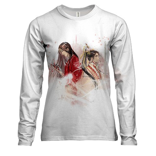 Женский 3D лонгслив Благословение Небожителей