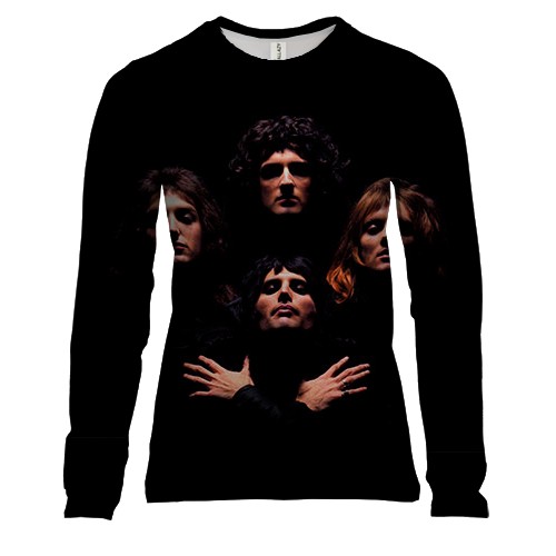 Женский 3D лонгслив Queen