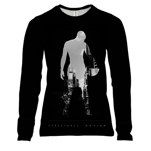 Жіночий 3D лонгслів Streetball Nation