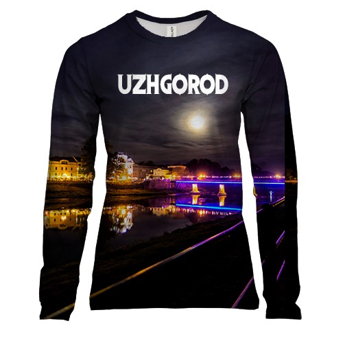 Женский 3D лонгслив Ужгород