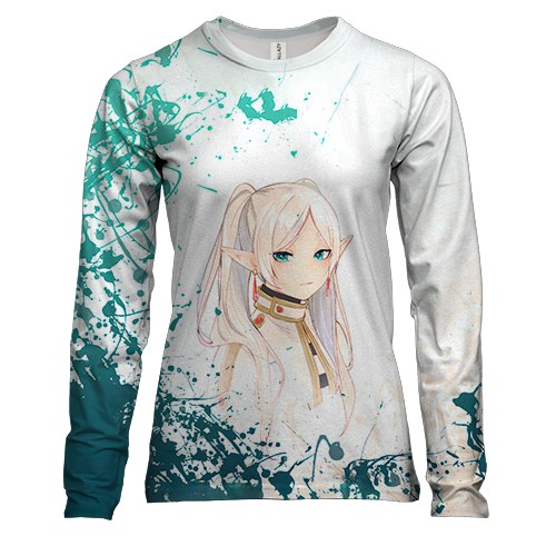 Женский 3D лонгслив Frieren - Sosou no Frieren