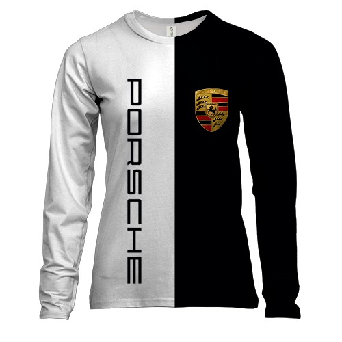 Женский 3D лонгслив Porsche (2)