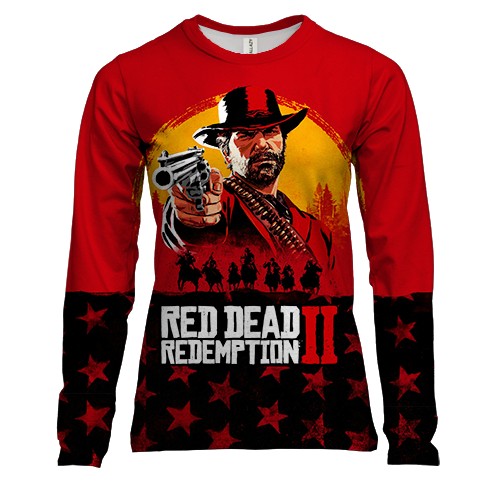 Жіночий 3D лонгслів Red Dead Redemption 2 (2)