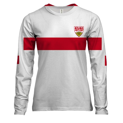 Женский 3D лонгслив форма ФК Штутгарт