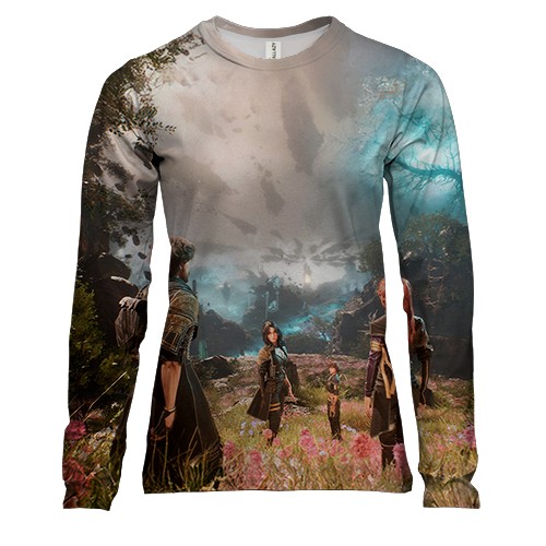 Женский 3D лонгслив Clair Obscur: Expedition 33 - art