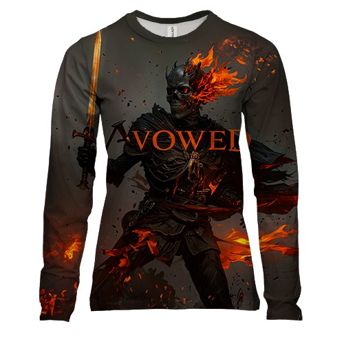 Женский 3D лонгслив Avowed