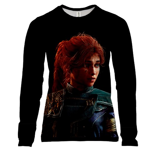 Женский 3D лонгслив Maelle - Clair Obscur: Expedition 33