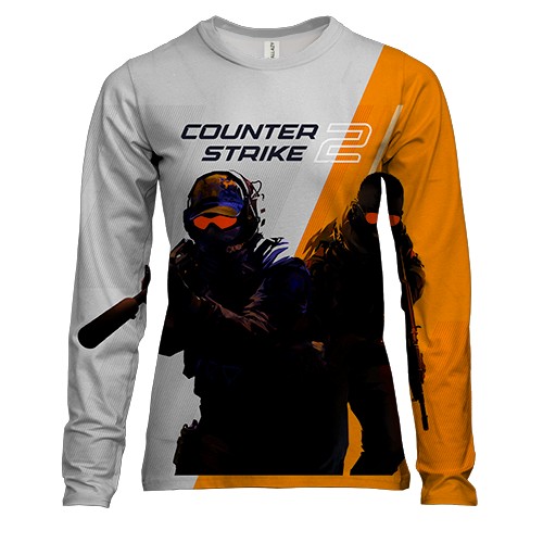 Женский 3D лонгслив Counter-Strike 2