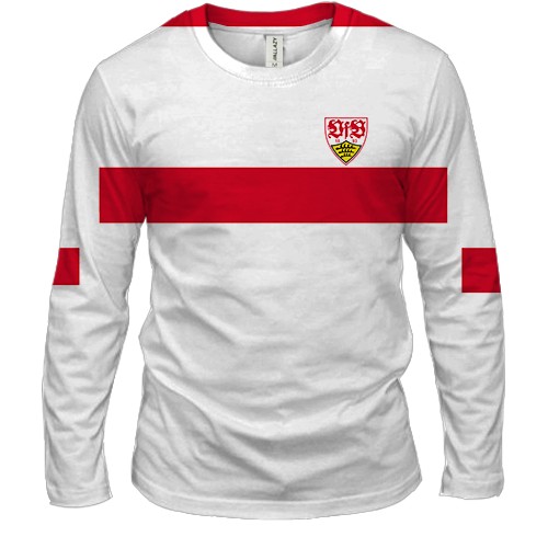 Мужской 3D лонгслив форма ФК Штутгарт