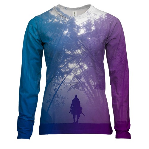 Женский 3D лонгслив Sekiro Shadows Die Twice