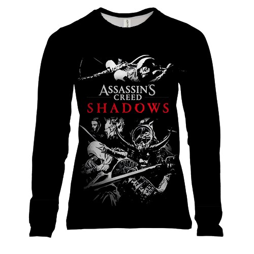 Женский 3D лонгслив AC Shadows