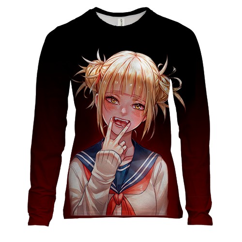 Женский 3D лонгслив Химико Тога - МГА